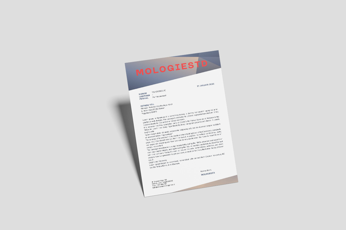 Letterhead Mockup, a Brochure Template by kebunmockup (Photo 2 of 5)