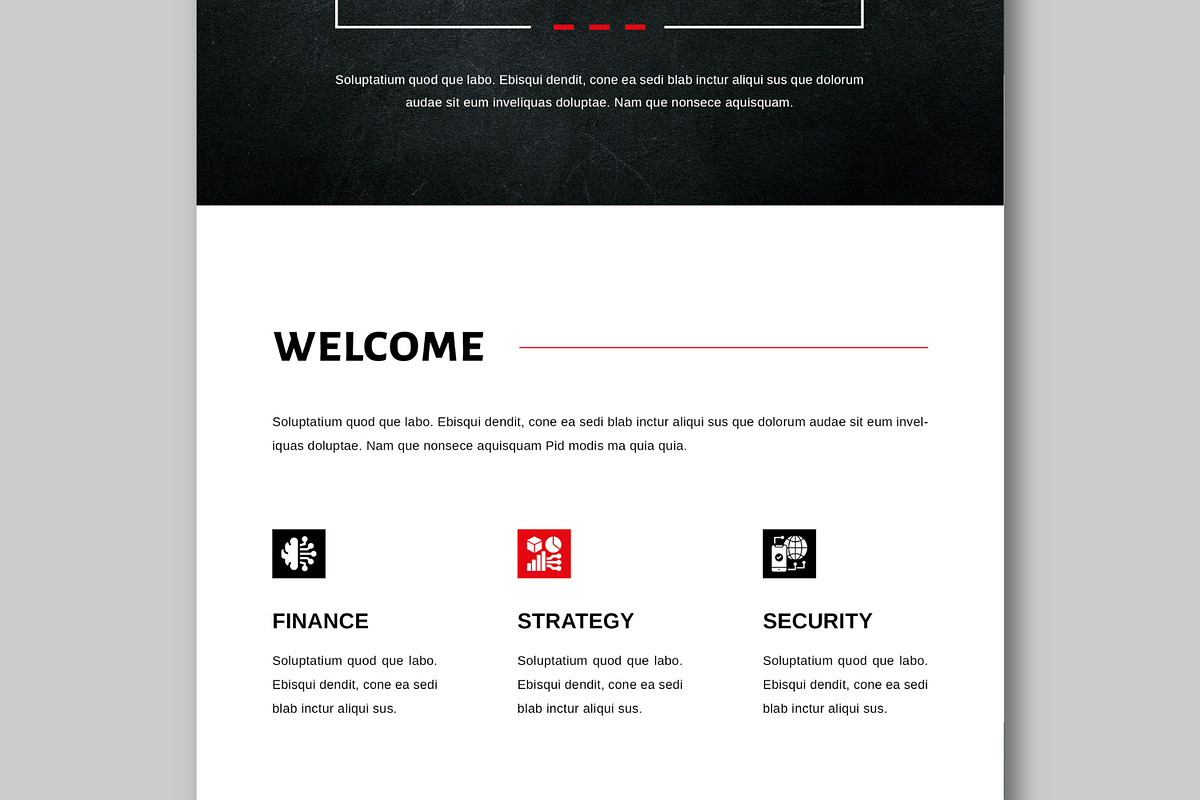 Modern Email Newsletter, an Email Template by MightyDesign (Photo 4 of 8)