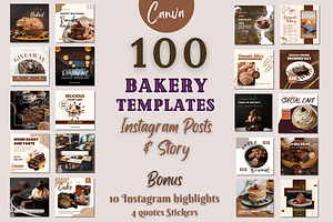 Bakery Instagram Posts And Stories