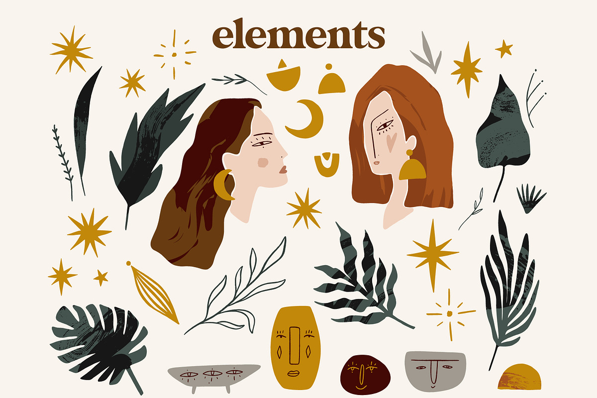 Plant Lady Bundle, a Decorative Illustration by Annie Konst (Photo 2 of 22)