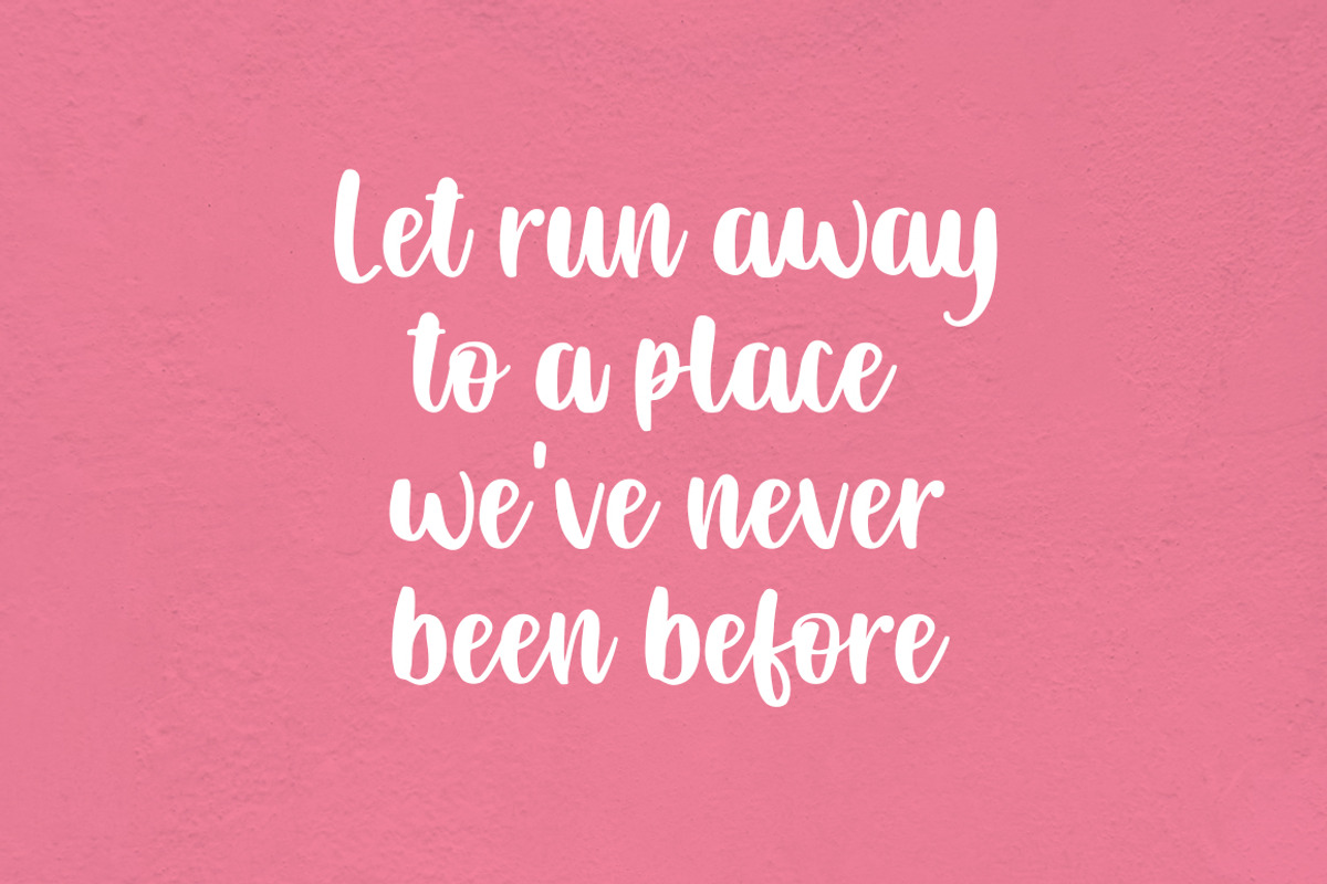 Viralles Script Font, a Script Font by nizarbagasm (Photo 5 of 7)