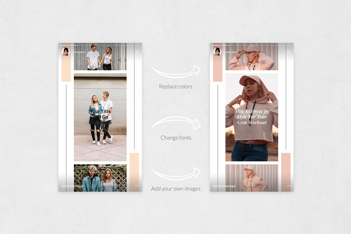 Beauty Animated Instagram Stories, a Social Media Template by Social Corner Graphics (Photo 6 of 9)