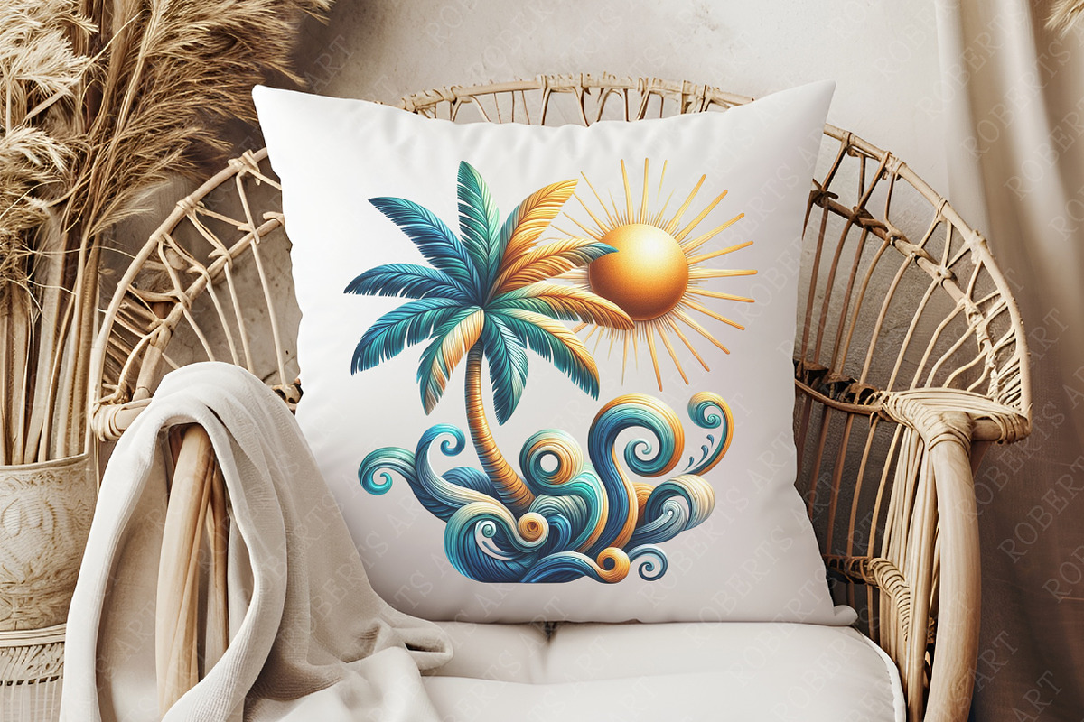Abstracts Cute Summer Clipart, an Illustration by RobertsArt (Photo 6 of 7)