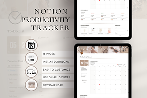 Productivity Planner Template 2024