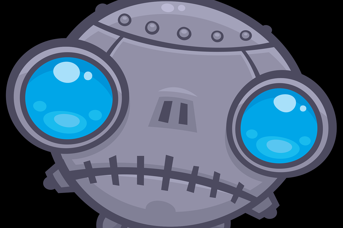 The Saddest Lil Robot in the Galaxy, a Technology Illustration by Schwegel Illustration (Photo 1 of 3)