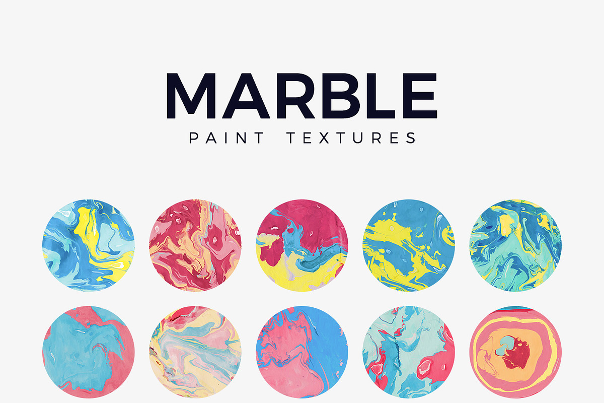 Marble Paint Textures & Backgrounds, a Texture Graphic by P.F. Creative Lab (Photo 6 of 6)