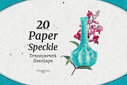 Paper Speckle Overlays, a Texture Graphic by Freezerondigital (Thumbnail 1 of 13)