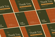 Padilone - Thank You Card, a Print Template by Fannan Studio (Thumbnail 3 of 3)