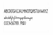 Tiny Hand, a Script Font by TKDoodle (Thumbnail 2 of 2)
