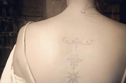 Tattoo stock photograph