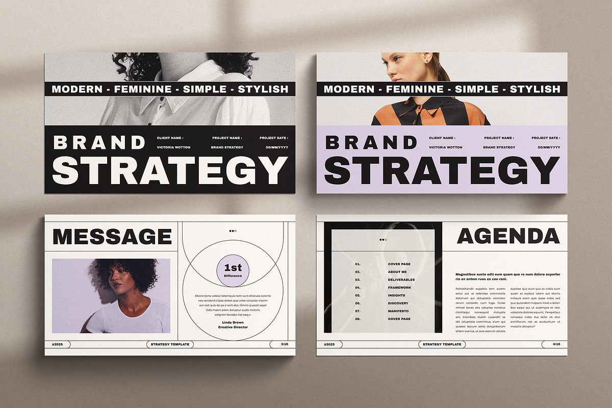 Brand Strategy Guide Presentation, a Presentation Template by TemplatesForest (Photo 2 of 6)
