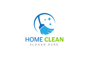 Cleaning Service Business Logo, a Branding & Logo Template by Distrologo
