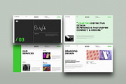 Minimal Design Portfolio Template, a Presentation Template by NorthPeak (Thumbnail 9 of 13)