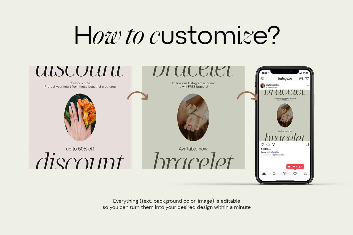 Online Shop Social Media Template v2, a Social Media Template by September 5th (Photo 16 of 18)