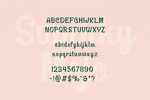 Swanky Mojo Vintage Script