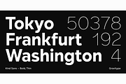Kind Sans - Humanist Font Family, a Sans Serif Font by Gravitype (Thumbnail 2 of 15)