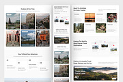 Travel Agency Website UI Figma, an UI Kit Template by peterdraw (Thumbnail 3 of 7)