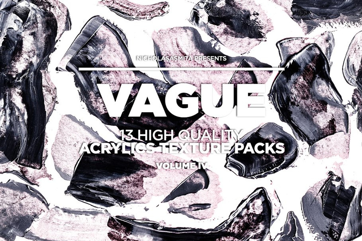 Vague 49 Acrylics Textures Packs, a Pattern Graphic by nicholasasmita (Photo 33 of 51)