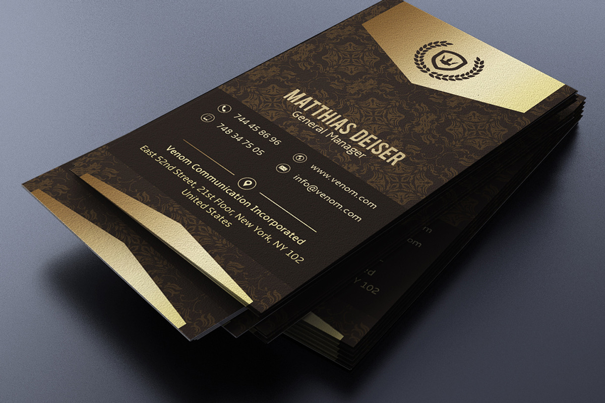 Retro Business Card, a Business Card Template by Marvel (Photo 3 of 3)
