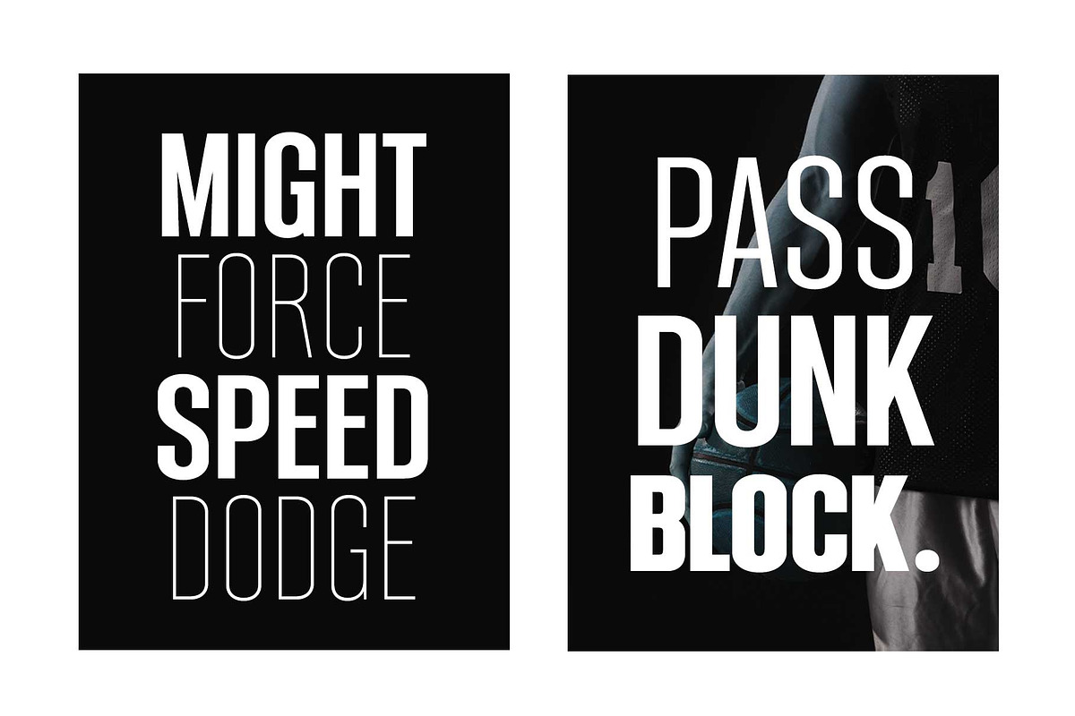 Bondia - Condensed Family, a Sans Serif Font by Arterfak Project (Photo 3 of 15)