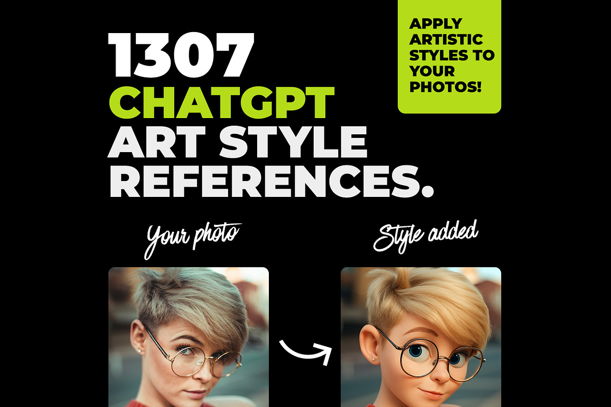 1307 Art Styles For ChatGPT, a Background Graphic by Sevenstyles (Photo 1 of 6)