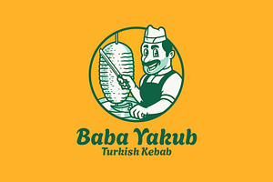Baba Yakub Logo Template