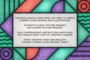 Stained Glass Creator - Procreate, a Brush Add-On by The Artifex Forge (Thumbnail 3 of 13)