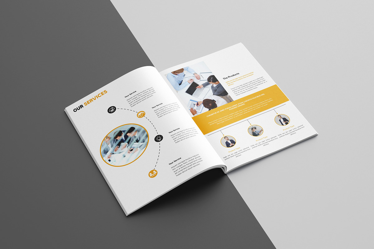 Business Brochure Template, a Brochure Template by crazyOWL (Photo 7 of 12)