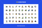 Finance icons, an Outline Icon by Wencory (Thumbnail 1 of 2)