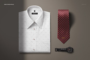 Men’s Dress Shirt and Tie Mockup, a Shirt Mockup by Creatsy (Thumbnail 4 of 5)