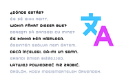 Macego - Geometric Typeface, a Sans Serif Font by alpercakici (Thumbnail 9 of 22)