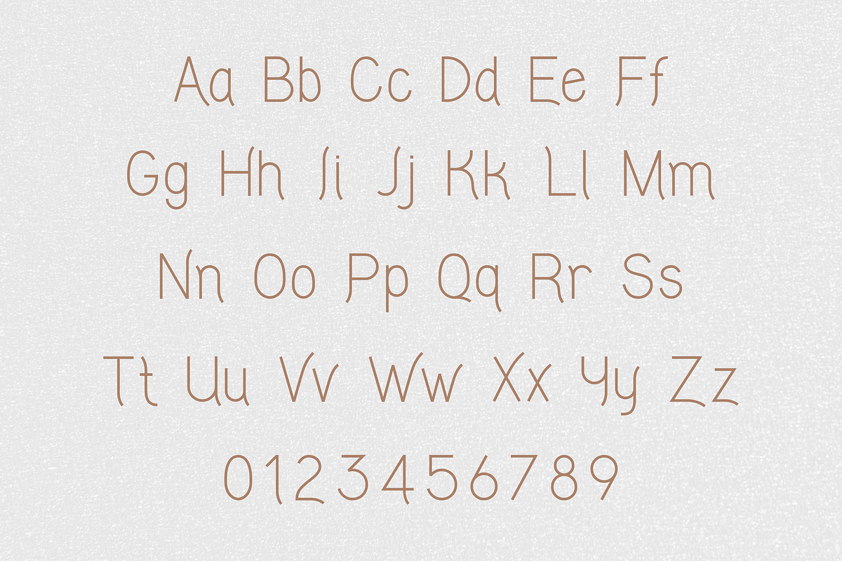 Elegant Serif Font - Neatline, a Sans Serif Font by ZoloDesignHub (Photo 4 of 8)