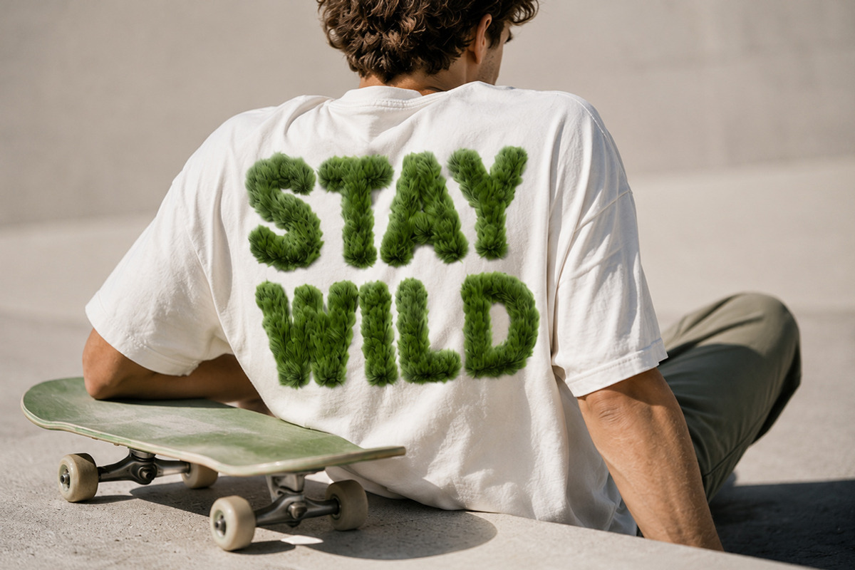 Green Fur Font, a Sans Serif Font by Handmadefont (Photo 7 of 11)