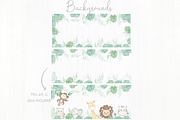Watercolor Safari Clipart, an Illustration by Lolytop Studio (Thumbnail 8 of 8)