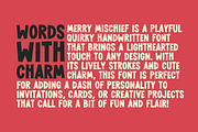 Merry Mischief, a Handwritten Font by RADesigns21 (Thumbnail 2 of 9)