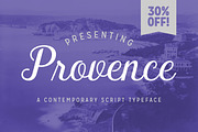 Provence Script, a Script Font by Freshly Made Type (Thumbnail 1 of 7)