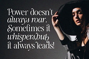 The Avenue Editorial, a Serif Font by Zane Studio (Thumbnail 10 of 19)
