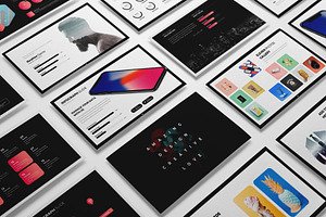 X PowerPoint Presentation Template, a Presentation Template by iHemalaya