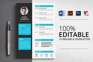 Creative Design CV Resume Template