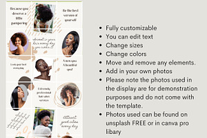 Salon Puzzle Instagram Template