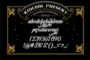 Murghen Script, a Script Font by senzana (Thumbnail 3 of 4)