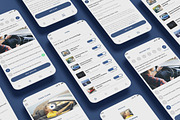 Car Driving Academy & Bike Drive App, an App Template by nagaredesignstudio (Thumbnail 1 of 2)