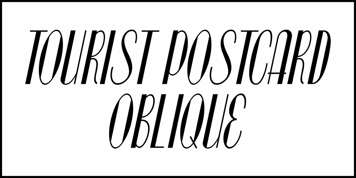 Tourist Postcard JNL, a Font by Jeff Levine Fonts (Photo 4 of 5)