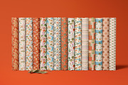 Hand drawn tropical floral patterns, a Pattern Graphic by Tani Kuzminka (Thumbnail 11 of 22)