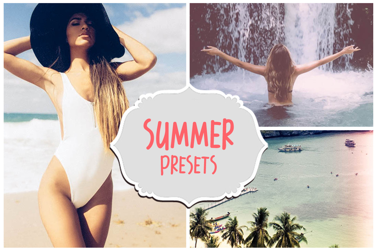 50 Summer Presets Collection Set, an Action Add-On by Creative Shop