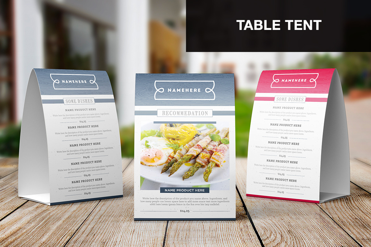 Classy Food Menu 5, a Brochure Template by Luuqas Design (Photo 9 of 12)