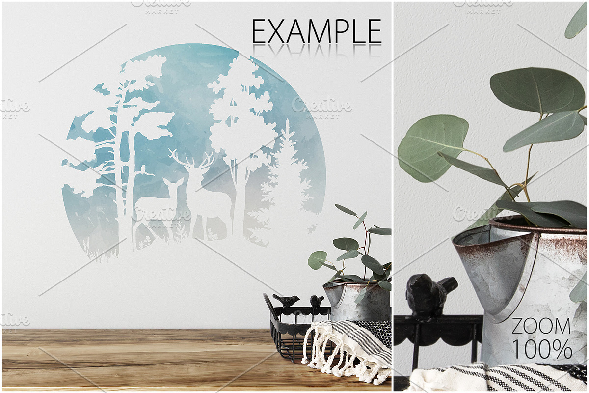 Frames & Walls Scandinavian Bundle-3, a Print Template by Yuri-U (Photo 30 of 42)