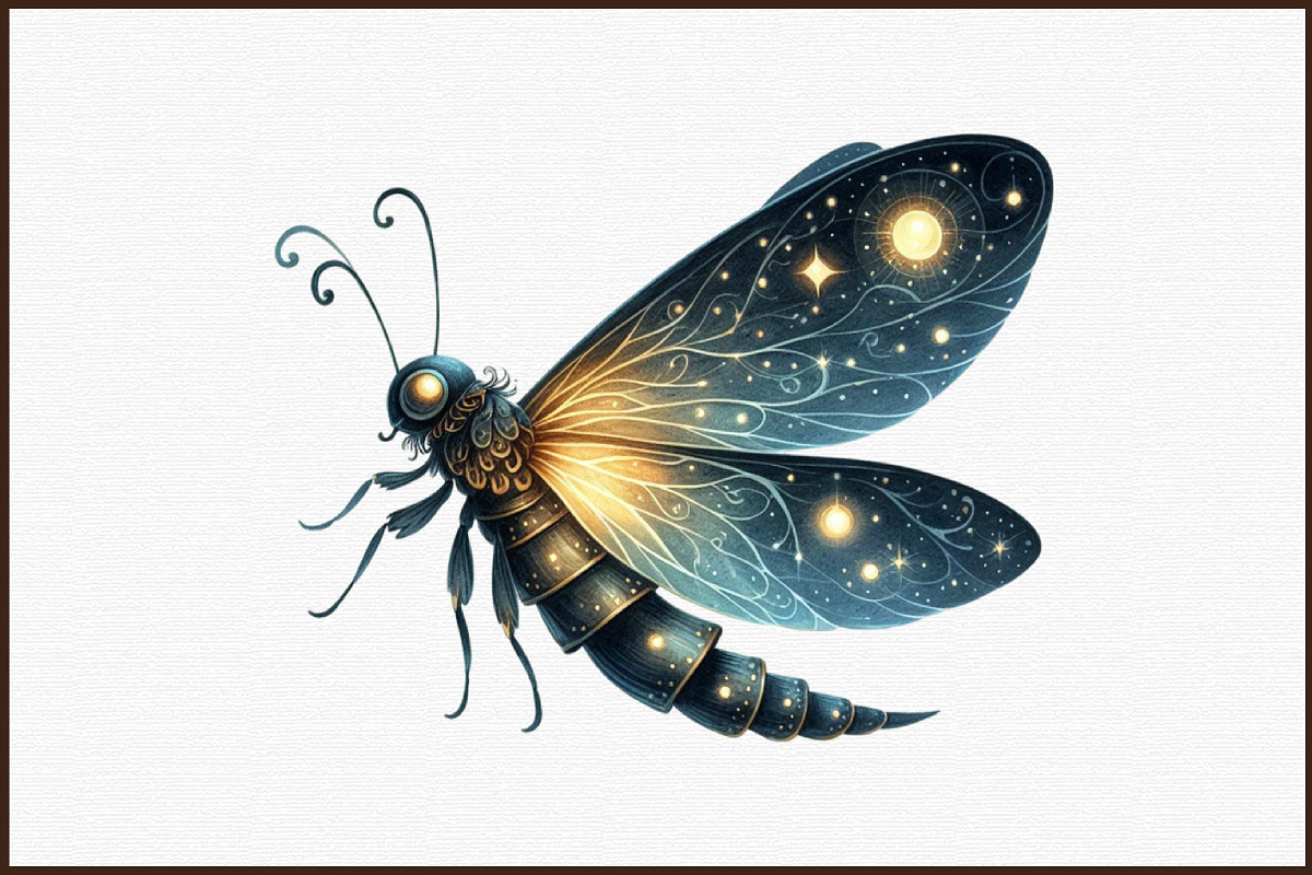Vintage Spring Insect Clipart, an Illustration by Sublimation Artist (Photo 3 of 6)