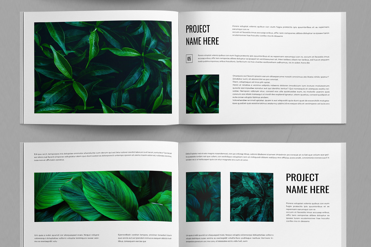 Botanic Magazine Layout, a Magazine Template by ContestDesign (Photo 4 of 5)