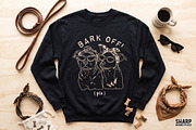 Bark Off! (Pls) Gold Line Art, an Object Graphic by SharpMarketplace (Thumbnail 3 of 5)